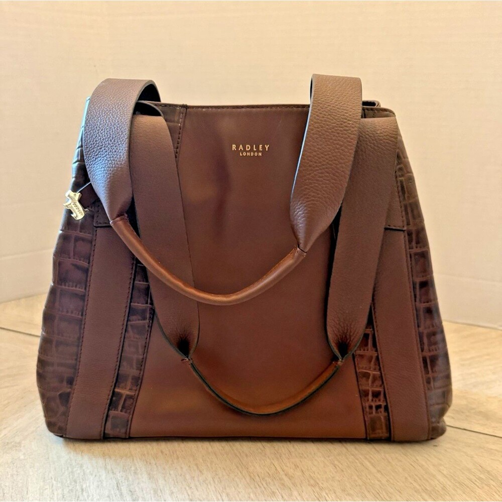 Radley London Baylis Road Medium Multiway Grained Leather Mock Croc‎ Bag